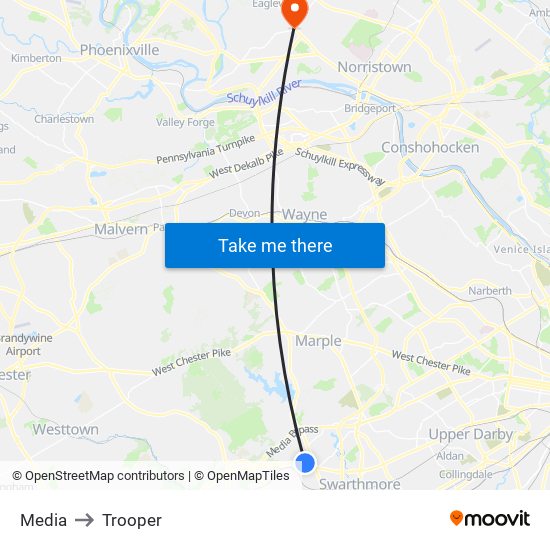Media to Trooper map