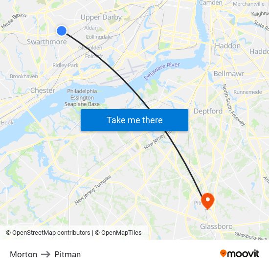 Morton to Pitman map