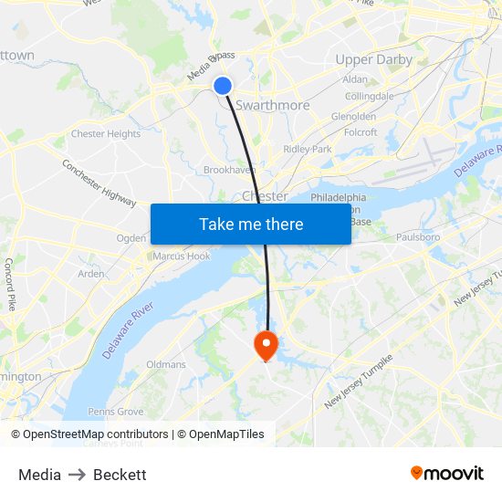 Media to Beckett map