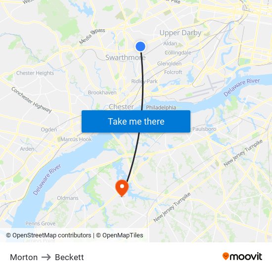 Morton to Beckett map