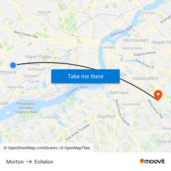 Morton to Echelon map