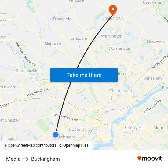 Media to Buckingham map