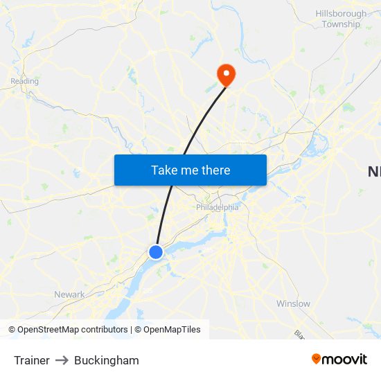 Trainer to Buckingham map