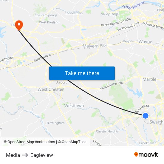 Media to Eagleview map