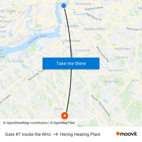 Gate #7 Inside the Wrtc to Hering Heating Plant map