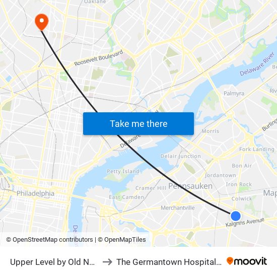 Upper Level by Old Navy/Lens Crafters to The Germantown Hospital And Medical Center map