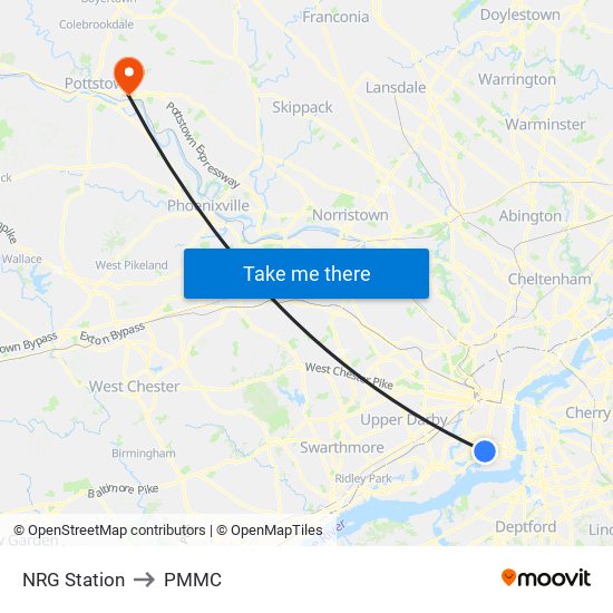 NRG Station to PMMC map