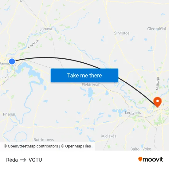 Rėda to VGTU map