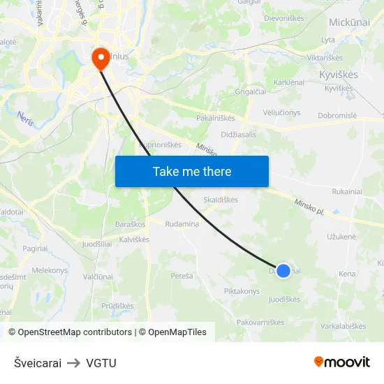 Šveicarai to VGTU map