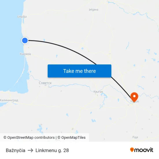 Bažnyčia to Linkmenu g. 28 map
