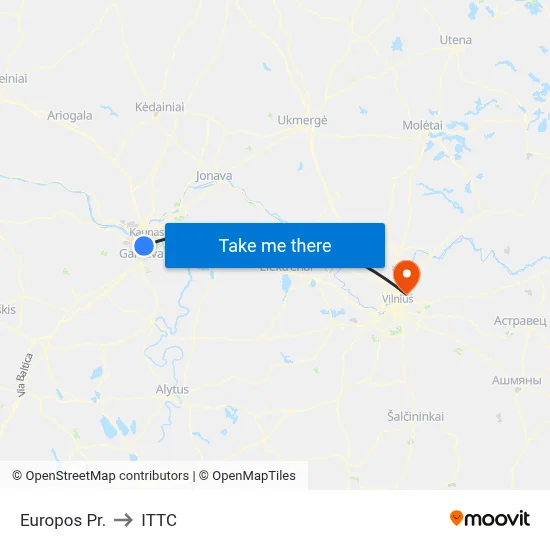 Europos Pr. to ITTC map