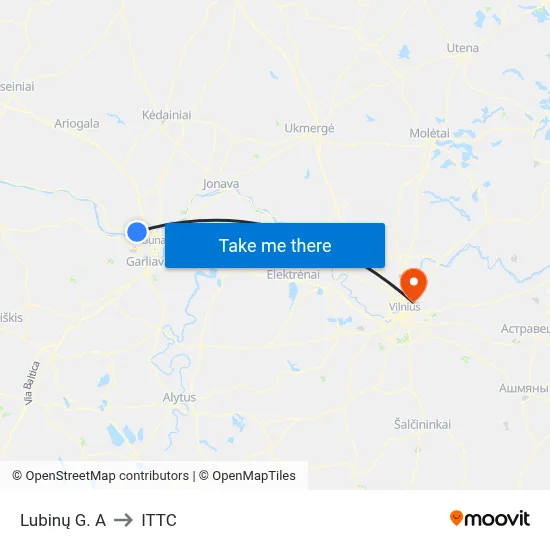 Lubinų G. A to ITTC map