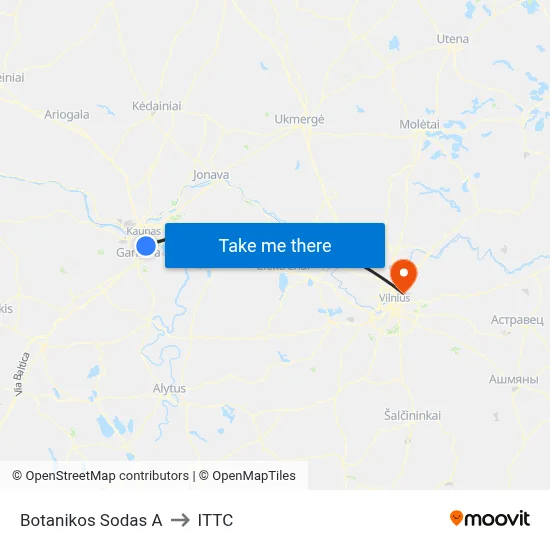 Botanikos Sodas A to ITTC map