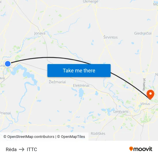 Rėda to ITTC map