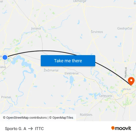 Sporto G. A to ITTC map