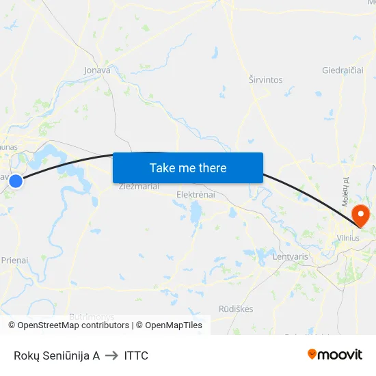 Rokų Seniūnija A to ITTC map