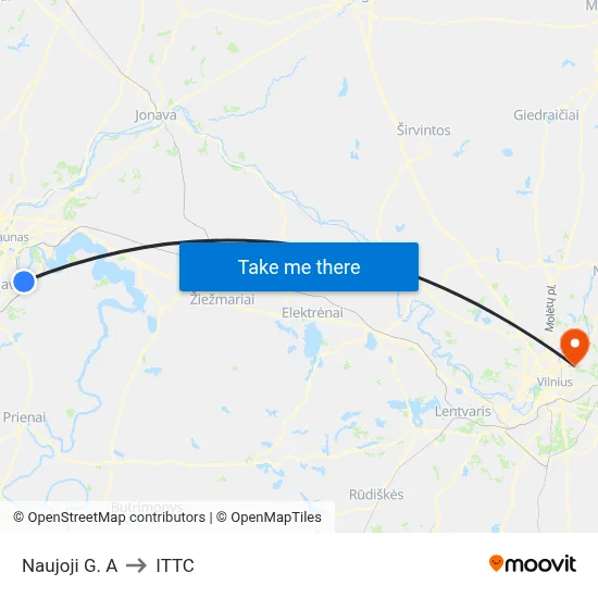 Naujoji G. A to ITTC map