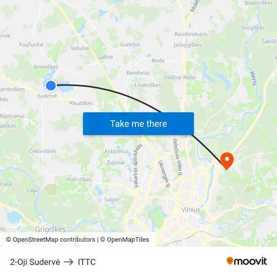 2-Oji Sudervė to ITTC map
