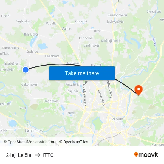 2-Ieji Leičiai to ITTC map