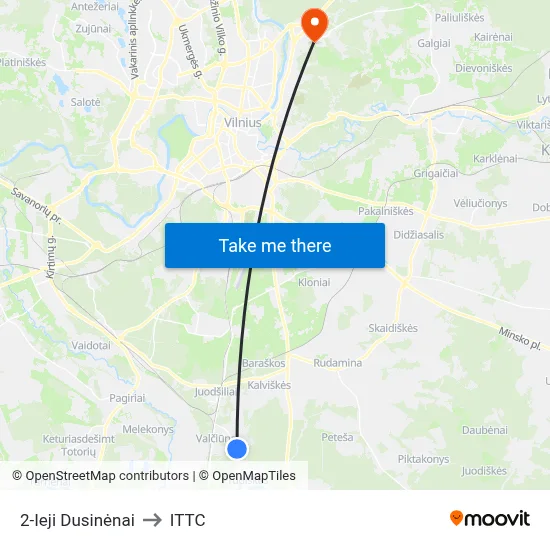 2-Ieji Dusinėnai to ITTC map