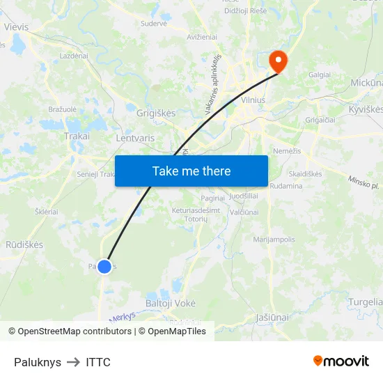 Paluknys to ITTC map