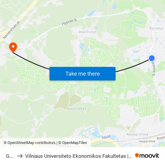 Galgiai to Vilniaus Universiteto Ekonomikos Fakultetas | Vilnius University Faculty of Economics map
