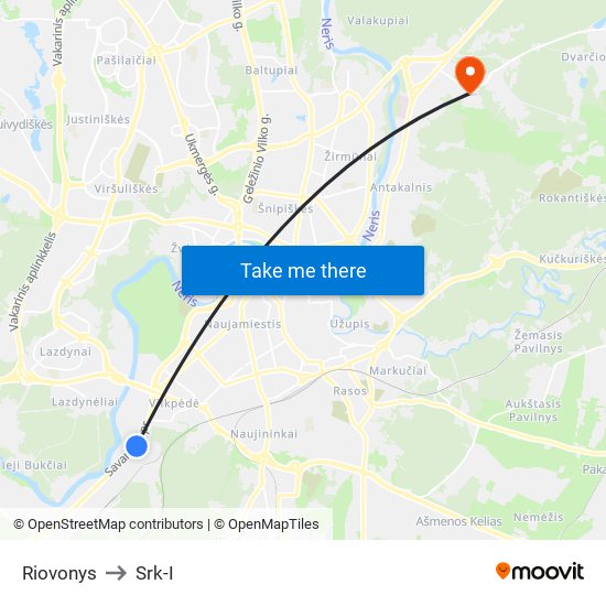 Riovonys to Srk-I map