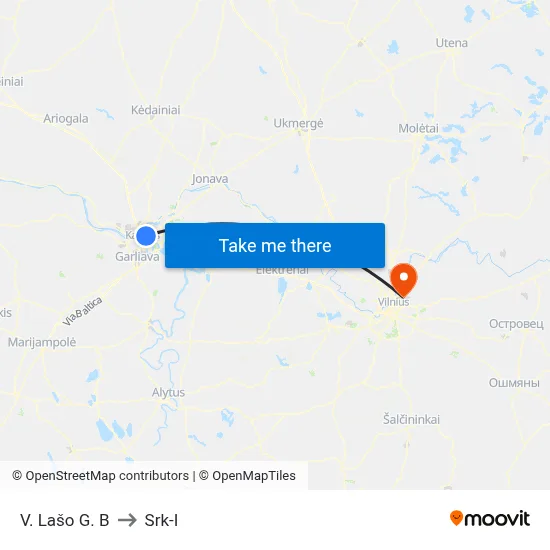 V. Lašo G. B to Srk-I map