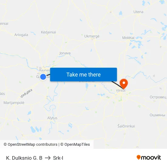 K. Dulksnio G. B to Srk-I map