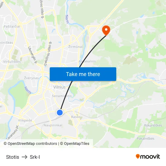 Stotis to Srk-I map
