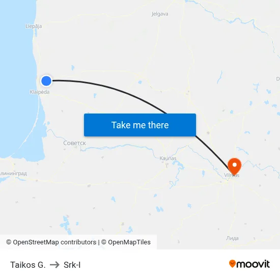 Taikos G. to Srk-I map