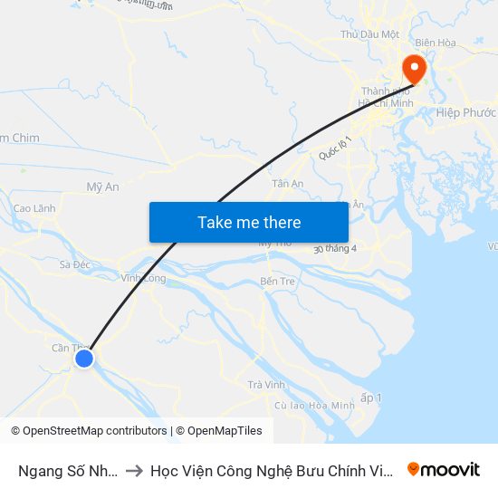 Ngang Số Nhà 48 to Học Viện Công Nghệ Bưu Chính Viễn Thông map