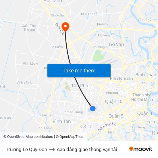 Trường Lê Quý Đôn to cao đẳng giao thông vận tải map