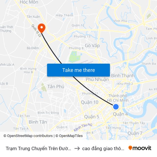 Trạm Trung Chuyển Trên Đường Hàm Nghi to cao đẳng giao thông vận tải map