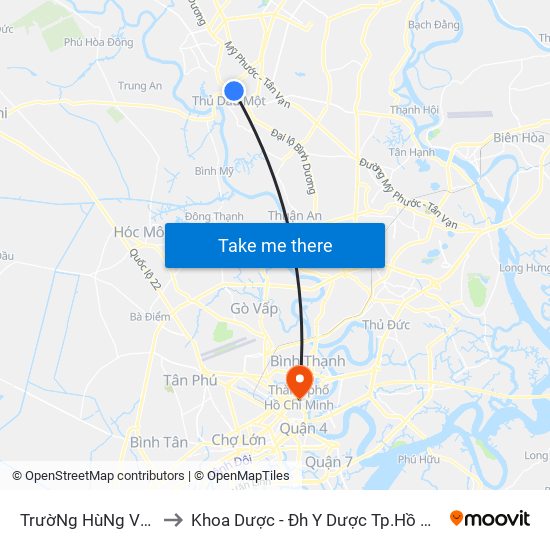 TrườNg HùNg Vương to Khoa Dược - Đh Y Dược Tp.Hồ Chí Minh map