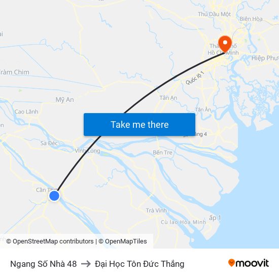 Ngang Số Nhà 48 to Đại Học Tôn Đức Thắng map