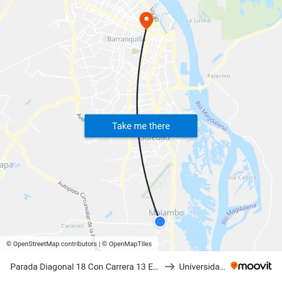 Parada Diagonal 18 Con Carrera 13 Eds Zeus Malambo to Universidad Libre map