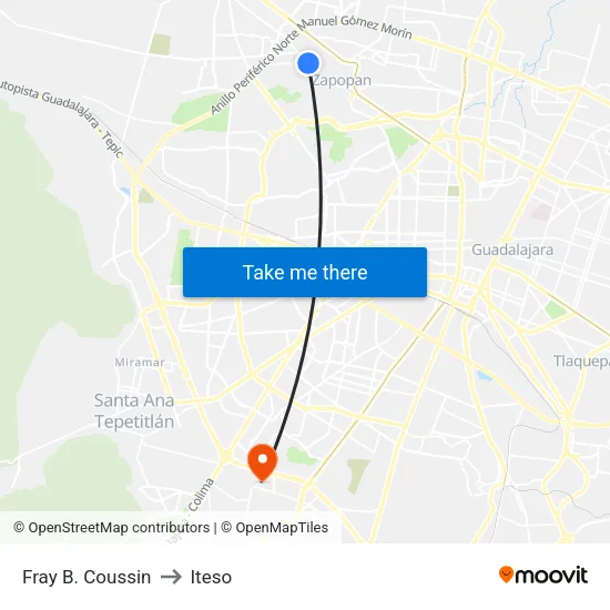Fray B. Coussin to Iteso map