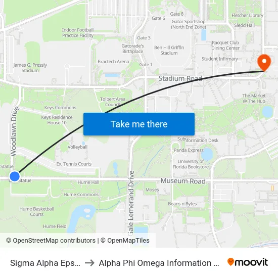 Sigma Alpha Epsilon to Alpha Phi Omega Information Booth map