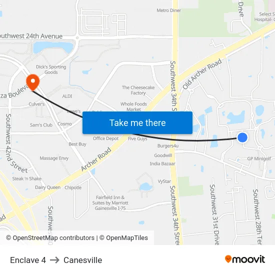 Enclave 4 to Canesville map