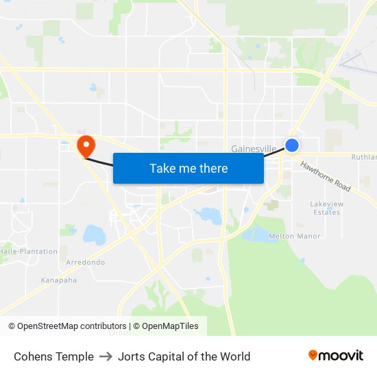 Cohens Temple to Jorts Capital of the World map
