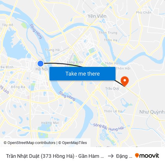 Trần Nhật Duật (373 Hồng Hà) - Gần Hàm Tử Quan to Đặng Xá map