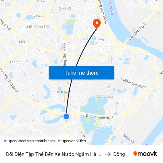 Đối Diện Tập Thể Bến Xe Nước Ngầm Hà Nội - Ngọc Hồi to Đống Mác map