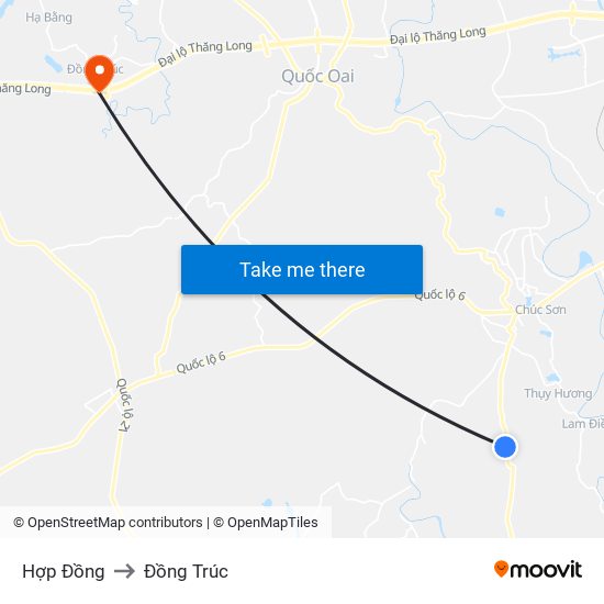 Hợp Đồng to Đồng Trúc map