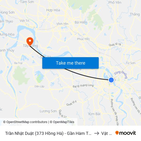 Trần Nhật Duật (373 Hồng Hà) - Gần Hàm Tử Quan to Vật Lại map