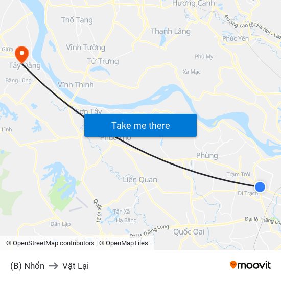 (B) Nhổn to Vật Lại map