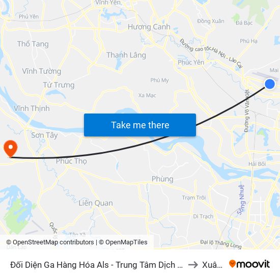 Đối Diện Ga Hàng Hóa Als - Trung Tâm Dịch Vụ Kỹ Thuật Cung Ứng Điện to Xuân Sơn map