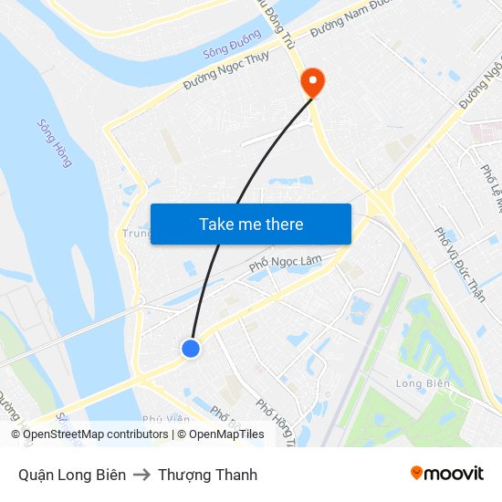 Quận Long Biên to Thượng Thanh map