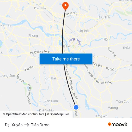 Đại Xuyên to Tiên Dược map