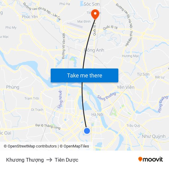 Khương Thượng to Tiên Dược map